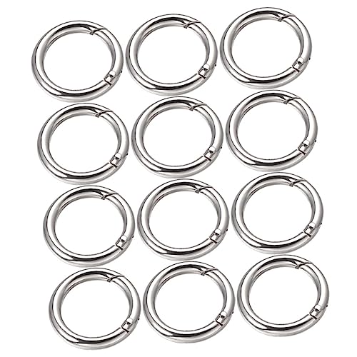 Angoily 15 Stück Keyring -Federschnalle Karabinerhaken als Schlüsselanhänger abnehmbarer Schlüsselanhänger Ö packetbandrollen circut schlüsselringe feder schlüsselring schnalle Sprungringe Angoily 15 Stück Keyring -Federschnalle Karabinerhaken als Schlüsselanhänger abnehmbarer Schlüsselanhänger Ö packetbandrollen circut schlüsselringe feder schlüsselring schnalle Sprungringe von Angoily