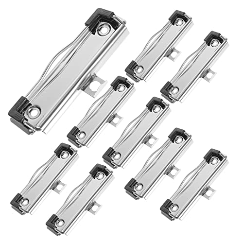 Angoily 15 Stück Metall Klemmbrett Clips Robuste Büro und Schreibwaren Zubehör für Dokumente Ordner und Kreative Projekte mit Federmechanismus und Montagemöglichkeit Angoily 15 Stück Metall Klemmbrett Clips Robuste Büro und Schreibwaren Zubehör für Dokumente Ordner und Kreative Projekte mit Federmechanismus und Montagemöglichkeit von Angoily
