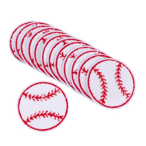 Angoily 15 Stück Teiliges Baseball Aufnäher Bestickte Sport Patches Bügelflicken für Weiche Handtuch stickerei Patches zum Aufbügeln und Annähen Rucksäcke Jacken Hüte Jeans Individuelle von Angoily