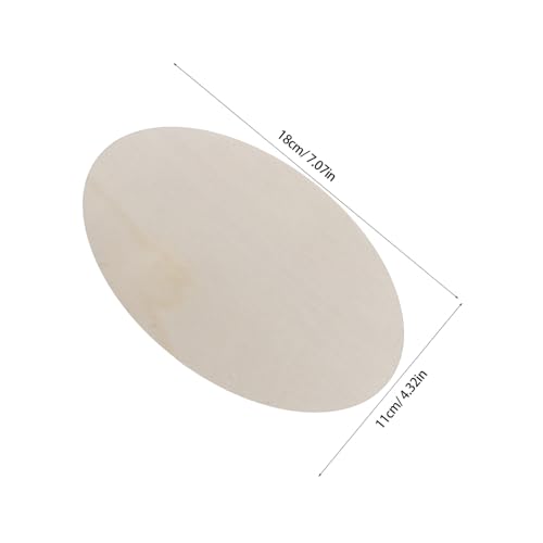 Angoily 15 Stück Teiliges Basswood Holzplatten Oval Lasergeschnittene Unbehandelte Holzscheiben zum Basteln Malen und Gravieren für DIY Kunstprojekte Schule und Familienaktivitäten Angoily 15 Stück Teiliges Basswood Holzplatten Oval Lasergeschnittene Unbehandelte Holzscheiben zum Basteln Malen und Gravieren für DIY Kunstprojekte Schule und Familienaktivitäten von Angoily