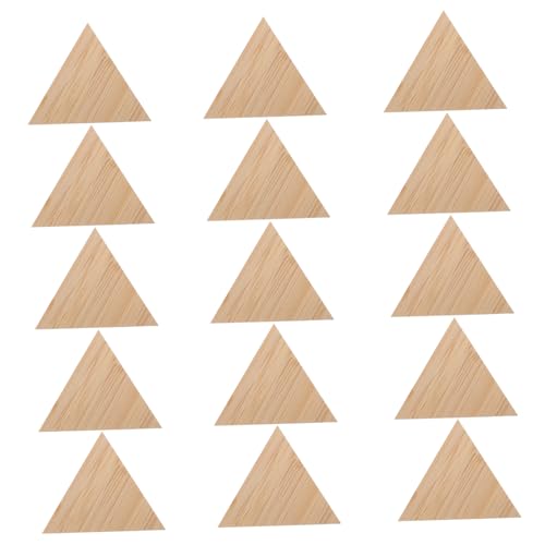 Angoily 15 Stück Teiliges DIY Bambus Dreieckscheiben Doppelseitig Blank Glatte Oberfläche Geeignet als Anhänger oder Lesezeichen Kindgerechtes Bastelmaterial für Kreative Kinderprojekte Angoily 15 Stück Teiliges DIY Bambus Dreieckscheiben Doppelseitig Blank Glatte Oberfläche Geeignet als Anhänger oder Lesezeichen Kindgerechtes Bastelmaterial für Kreative Kinderprojekte von Angoily