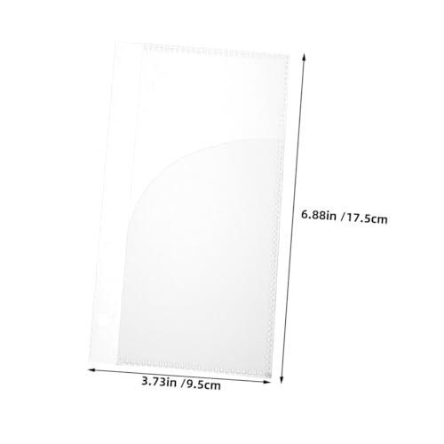 Angoily 15 Stück Teiliges Dokumenten Organizer Transparente Wasserdichte PP Binderhüllen mit Löchern Flexibles Looseleaf Design als Geldumschläge und Cash Organizer für Budgetierung und Angoily 15 Stück Teiliges Dokumenten Organizer Transparente Wasserdichte PP Binderhüllen mit Löchern Flexibles Looseleaf Design als Geldumschläge und Cash Organizer für Budgetierung und von Angoily