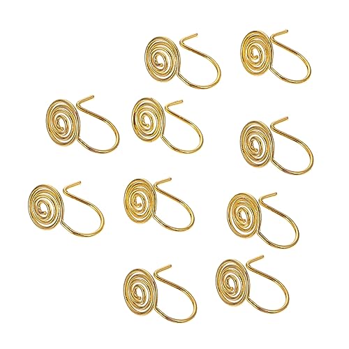 Angoily 15 Stück Teiliges Set Perlen Ohrclips ohne Piercing Schmerzfreie Ohrstecker für Diy Schmuckherstellung für Kreative Bastelideen und Designs von Angoily
