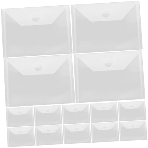 Angoily 15 Stück Teiliges Stanzformen Aufbewahrungstaschen Transparent Wiederverwendbar mit Reißverschluss für Bastelarbeiten Scrapbooking und Dokumentenorganisation Angoily 15 Stück Teiliges Stanzformen Aufbewahrungstaschen Transparent Wiederverwendbar mit Reißverschluss für Bastelarbeiten Scrapbooking und Dokumentenorganisation von Angoily