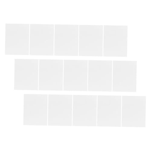 Angoily 15 Stück Transparentes Band bedruckbares Vinyl-Aufkleberpapier TPU transparenter Folienstoff wasserfestes Aufkleberpapier Fotopapier transparente LED-Folie Klarer Film das Haustier Angoily 15 Stück Transparentes Band bedruckbares Vinyl-Aufkleberpapier TPU transparenter Folienstoff wasserfestes Aufkleberpapier Fotopapier transparente LED-Folie Klarer Film das Haustier von Angoily