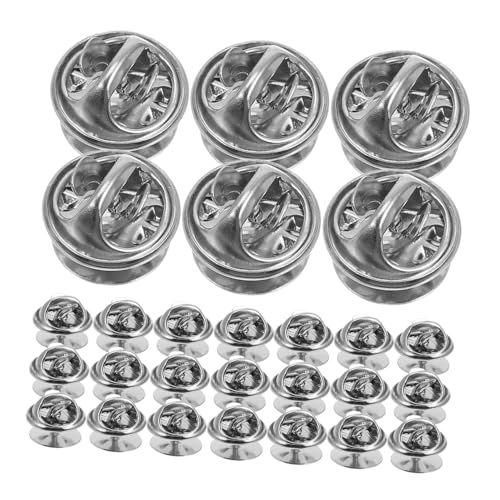 Angoily 150 Sätze Teiliges Metall Schmetterling Pin Kupplungen Brooch Keepers für Anstecknadeln Broschen Krawattennadeln Langlebig Sicher Einfach zu Befestigen und Wiederzuverwenden Angoily 150 Sätze Teiliges Metall Schmetterling Pin Kupplungen Brooch Keepers für Anstecknadeln Broschen Krawattennadeln Langlebig Sicher Einfach zu Befestigen und Wiederzuverwenden von Angoily