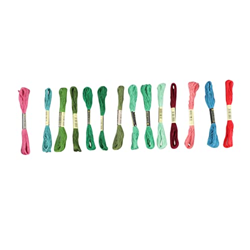 Angoily 150 Stück Baumwollfäden Diy Stickgarn für Kreuzstich und Handarbeiten Zufällige Farben für Bastelprojekte im Haushalt oder Geschäft Zufällige Farbe Angoily 150 Stück Baumwollfäden Diy Stickgarn für Kreuzstich und Handarbeiten Zufällige Farben für Bastelprojekte im Haushalt oder Geschäft Zufällige Farbe von Angoily