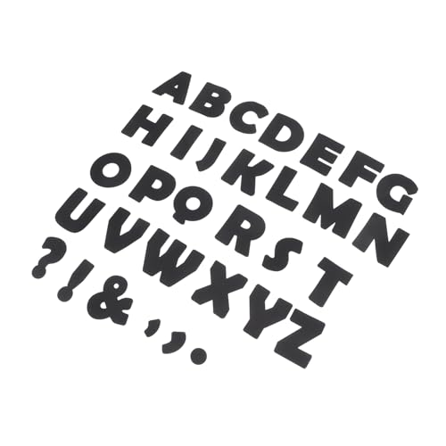 Angoily 150 Stück Ersatzbuchstaben für die Brieftafel Vorgeschnittene Buchstaben für die Pinnwand Buchstaben unterschreiben plakattafel buchstaben Letterboard-Schilder Papier Schwarz Angoily 150 Stück Ersatzbuchstaben für die Brieftafel Vorgeschnittene Buchstaben für die Pinnwand Buchstaben unterschreiben plakattafel buchstaben Letterboard-Schilder Papier Schwarz von Angoily