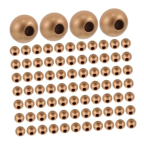 Angoily 150 Stück Große Holzperlen mit Breitem Loch Naturgefärbte Diy Holzperlen für Schmuckherstellung Armbänder Schlüsselanhänger und Heimdekoration Geeignet für Dicke Angoily 150 Stück Große Holzperlen mit Breitem Loch Naturgefärbte Diy Holzperlen für Schmuckherstellung Armbänder Schlüsselanhänger und Heimdekoration Geeignet für Dicke von Angoily