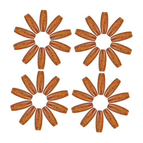 Angoily 150 Stück Holzperlen Oval Natur Ahorn mit Bastelperlen für Diy Schmuck Armbänder Dekorationen und Kreative Projekte Angoily 150 Stück Holzperlen Oval Natur Ahorn mit Bastelperlen für Diy Schmuck Armbänder Dekorationen und Kreative Projekte von Angoily