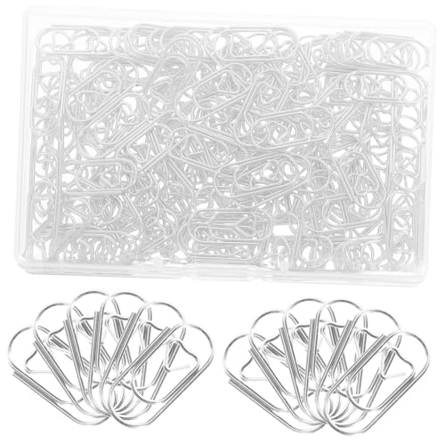 Angoily 150 Stück Liebe Büroklammer Massenpapierclips farbig Mini-Büroklammern Büroklammern bunt Goldherz-Büroklammern Dokumentpapierclips süße Büroklammern Metall Silver Angoily 150 Stück Liebe Büroklammer Massenpapierclips farbig Mini-Büroklammern Büroklammern bunt Goldherz-Büroklammern Dokumentpapierclips süße Büroklammern Metall Silver von Angoily