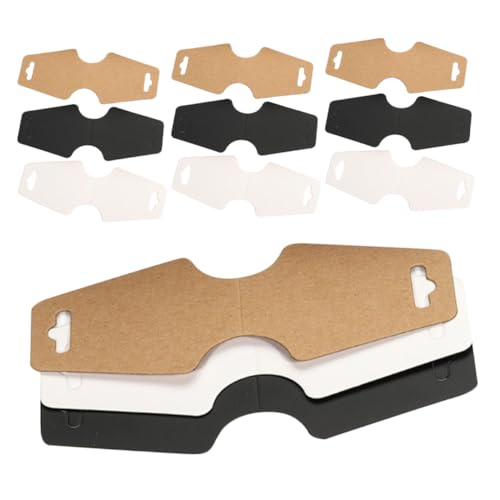 Angoily 150 Stück Schmuck Verpackungskarten Kraftpapier Blanko Klappkarten Schmuckhalter für Armbänder Halsketten Schlüsselanhänger Haargummis Vielseitig Einsetzbar Präsentation Angoily 150 Stück Schmuck Verpackungskarten Kraftpapier Blanko Klappkarten Schmuckhalter für Armbänder Halsketten Schlüsselanhänger Haargummis Vielseitig Einsetzbar Präsentation von Angoily