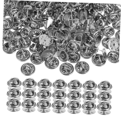 Angoily 1500 Sätze Pin Backs Schmetterlingsverschluss für Bastel und Schmuckherstellung Nickelbasis für Broschen Abzeichen und Anstecker Angoily 1500 Sätze Pin Backs Schmetterlingsverschluss für Bastel und Schmuckherstellung Nickelbasis für Broschen Abzeichen und Anstecker von Angoily