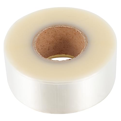 Angoily 1500 Stck. PVC Etikettenschutzfolien Transparente Sticker für Barcodes Zahlen und und Kratzfest für Bibliotheken und Diy Projekte von Angoily
