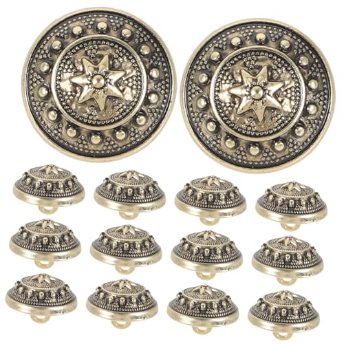 Angoily 15Stücke Vintage Nähknöpfe Retro Metallknöpfe für Kleidung Dekoration Stilvolle und Langlebige Knöpfe für DIY Projekte für Jacken Mäntel und Mehr Angoily 15Stücke Vintage Nähknöpfe Retro Metallknöpfe für Kleidung Dekoration Stilvolle und Langlebige Knöpfe für DIY Projekte für Jacken Mäntel und Mehr von Angoily