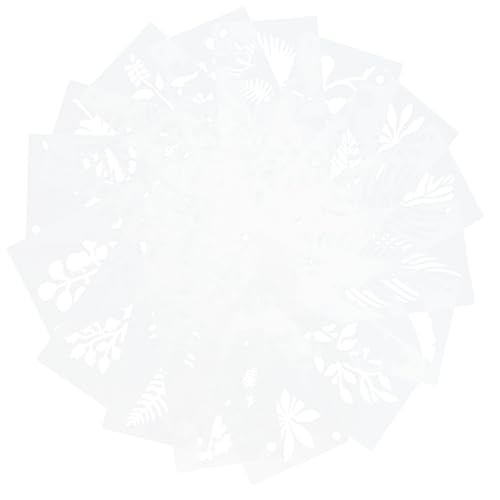 Angoily 16 Blatt Blatt Malvorlage Wiederverwendbare Malereischablonen Blätter Malschablonen fallen Schablonen zum Zeichnen wiederverwendbare Schablonen das Haustier Weiß Angoily 16 Blatt Blatt Malvorlage Wiederverwendbare Malereischablonen Blätter Malschablonen fallen Schablonen zum Zeichnen wiederverwendbare Schablonen das Haustier Weiß von Angoily