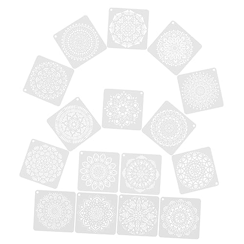 Angoily 16 Blatt Zeichenschablonen Wiederverwendbare Stencil Vorlagen für Diy Kunstprojekte Geeignet für Wandgestaltung und Kreative Bastelarbeiten Angoily 16 Blatt Zeichenschablonen Wiederverwendbare Stencil Vorlagen für Diy Kunstprojekte Geeignet für Wandgestaltung und Kreative Bastelarbeiten von Angoily