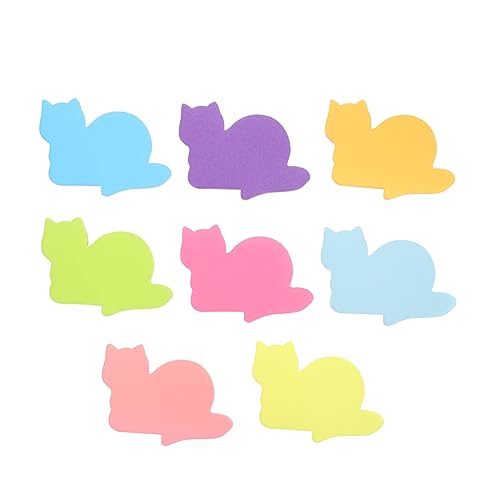 Angoily 16 Stück Kawaii Tierförmige Haftnotizen Selbstklebende Notizblöcke Katzenform für Büro Schule und Zuhause Farbige Tiermotiv Notizen für Studenten und Kreative Organisation Angoily 16 Stück Kawaii Tierförmige Haftnotizen Selbstklebende Notizblöcke Katzenform für Büro Schule und Zuhause Farbige Tiermotiv Notizen für Studenten und Kreative Organisation von Angoily