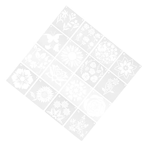 Angoily 16 Stück Teiliges Diy Schablonen mit Sonnenblumenmotiven Wiederverwendbare Malvorlagen für Wand und Holzgestaltung für Erwachsene Malfähigkeiten Angoily 16 Stück Teiliges Diy Schablonen mit Sonnenblumenmotiven Wiederverwendbare Malvorlagen für Wand und Holzgestaltung für Erwachsene Malfähigkeiten von Angoily