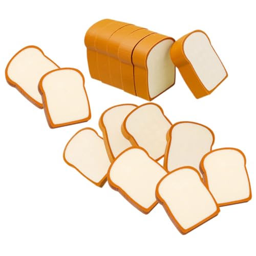 Angoily 16 Stück Teiliges Toastförmige Radiergummis aus Tpr Material Niedliche Brot Radiergummis für Schule Büro und Party und Funktional Zeichnungen und Notizen Angoily 16 Stück Teiliges Toastförmige Radiergummis aus Tpr Material Niedliche Brot Radiergummis für Schule Büro und Party und Funktional Zeichnungen und Notizen von Angoily
