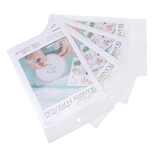 Angoily 16 Stück Transferpapier Wasserlösliche Folie Transparent Wasserlöslich Stickstabilisator Sticktransferpapier Abwaschbar Canvas Stoff Stickerei Wasserpapier Waterslide Poly Pva Angoily 16 Stück Transferpapier Wasserlösliche Folie Transparent Wasserlöslich Stickstabilisator Sticktransferpapier Abwaschbar Canvas Stoff Stickerei Wasserpapier Waterslide Poly Pva von Angoily