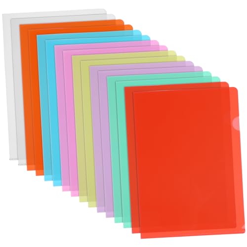 Angoily 16 Stück Transparente Form Dokumentenmappe Teiliges Bunten Farben für Büro Schule und Zuhause mit Sichtschutz für Optimale Dokumentenorganisation Angoily 16 Stück Transparente Form Dokumentenmappe Teiliges Bunten Farben für Büro Schule und Zuhause mit Sichtschutz für Optimale Dokumentenorganisation von Angoily