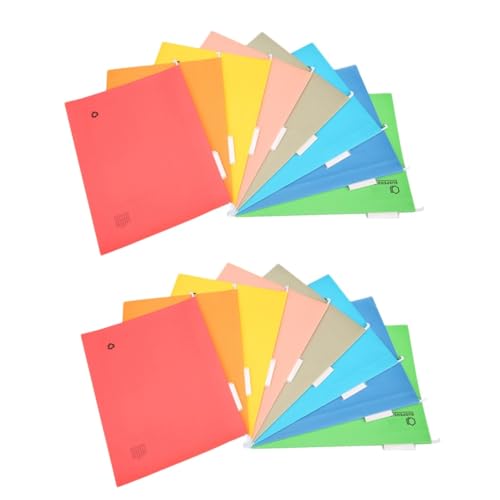 Angoily 16 Teiliges Hängeregister aus Robustem Papier mit Verschleißfestem Rahmen Dokumentenhalter für Ordner Praktischer Organisationshelfer für Büro und Zuhause Angoily 16 Teiliges Hängeregister aus Robustem Papier mit Verschleißfestem Rahmen Dokumentenhalter für Ordner Praktischer Organisationshelfer für Büro und Zuhause von Angoily