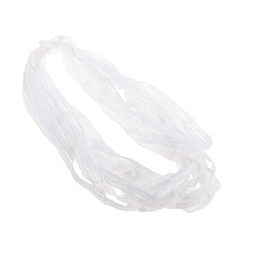Angoily 16 Treppenstoff Spitzenkantenbesatz Vintage Spitzenstoff Stickerei Spitzenstoff Spitze Zum Nähen Bänder Zum Basteln Vintage Bandbesatz Weiß von Angoily