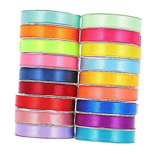 Angoily 18 Rollen Geschenkbänder Polyester pro Diy Dekorationsbänder für Hochzeiten Partys und Bastelarbeiten für Geschenkkartonverpackungen und Projekte Angoily 18 Rollen Geschenkbänder Polyester pro Diy Dekorationsbänder für Hochzeiten Partys und Bastelarbeiten für Geschenkkartonverpackungen und Projekte von Angoily