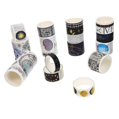 Angoily 18 Rollen Vintage Washi Tape Dekorative Klebebänder für Scrapbooking Diy Handwerk Tagebuch und Planer Vielseitige Vintage Muster für Projekte Angoily 18 Rollen Vintage Washi Tape Dekorative Klebebänder für Scrapbooking Diy Handwerk Tagebuch und Planer Vielseitige Vintage Muster für Projekte von Angoily
