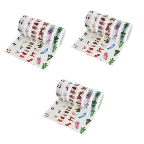 Angoily 18 Rollen Weihnachts-washi-tape Masking Tape Im Weihnachtsstil Weihnachten Dekoratives Klebeband Selber Machen Dekoration Weihnachtsaufkleber Weihnachtsfeier Liefert Dekorate Angoily 18 Rollen Weihnachts-washi-tape Masking Tape Im Weihnachtsstil Weihnachten Dekoratives Klebeband Selber Machen Dekoration Weihnachtsaufkleber Weihnachtsfeier Liefert Dekorate von Angoily