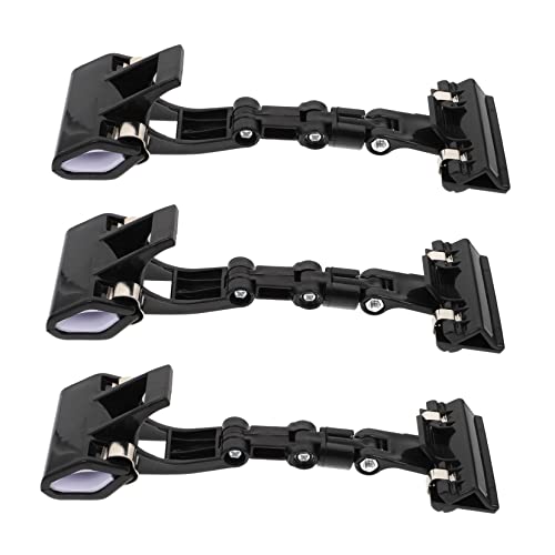Angoily 18 Stck. Preisschildhalter Clips für Etiketten Tag Display Halter für Geschäfte Restaurants und Messen Leicht und Praktisch Schwarz von Angoily