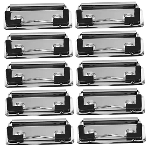 Angoily 18 Stück Metallclip Heftklammern Groß Clips Falten Dateiordner Zwischenablage Büroklammern Basic Mit Klipp Papierbinder Bunt Farbig Großer Ordner Schulbedarf A4 Ordner Eisen Silber von Angoily