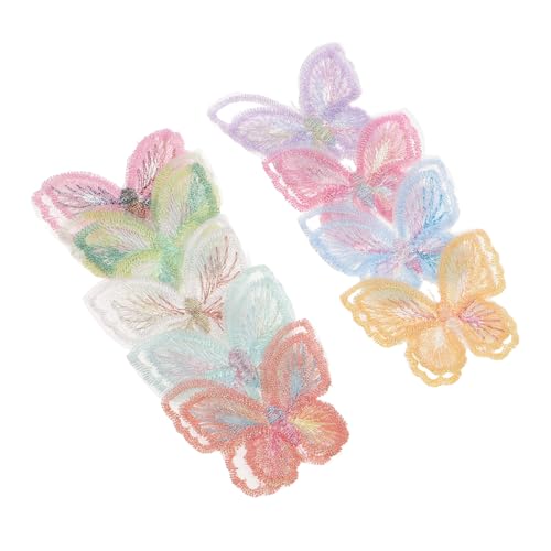 Angoily 18 Stück Schmetterling Applikationen aus Organza Doppellagige Bestickte Spitzen-patches zum Aufbügeln und Annähen Dekorative DIY Stoffaufnäher für Kleidung Jacken Rucksäcke Jeans Angoily 18 Stück Schmetterling Applikationen aus Organza Doppellagige Bestickte Spitzen-patches zum Aufbügeln und Annähen Dekorative DIY Stoffaufnäher für Kleidung Jacken Rucksäcke Jeans von Angoily