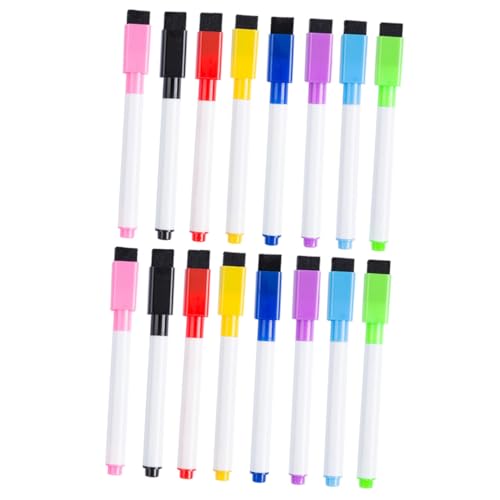Angoily 18 Stück Teiliges von Professionellen Tragbaren Whiteboard Markern Auswaschbare Marker mit Wasserfester für Täglichen Gebrauch und Kreative Projekte Angoily 18 Stück Teiliges von Professionellen Tragbaren Whiteboard Markern Auswaschbare Marker mit Wasserfester für Täglichen Gebrauch und Kreative Projekte von Angoily