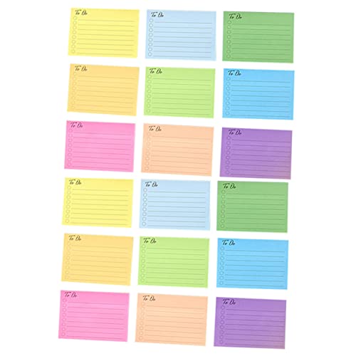 Angoily 18 Stück farbige Haftnotizen digitaler Notizblock Mini Flash -Karten Post büromaterial bürozubehör aufkleber bequeme Klebelaschen Notizblöcke für die Schule fluoreszierendes Papier Angoily 18 Stück farbige Haftnotizen digitaler Notizblock Mini Flash -Karten Post büromaterial bürozubehör aufkleber bequeme Klebelaschen Notizblöcke für die Schule fluoreszierendes Papier von Angoily