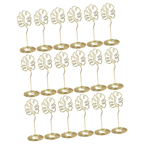Angoily 18 Teiliges Metall Monstera Kartenhalter Gold Eleganter Tischkartenhalter mit Stabilem Sockel Vielseitig für Memo Fotos Notizen für Hochzeit Party Dekoration Angoily 18 Teiliges Metall Monstera Kartenhalter Gold Eleganter Tischkartenhalter mit Stabilem Sockel Vielseitig für Memo Fotos Notizen für Hochzeit Party Dekoration von Angoily