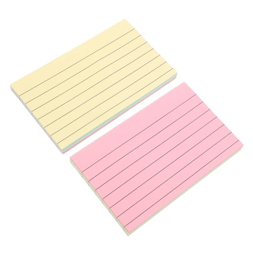 Angoily 180 Stück Horizontale Leitungssuchkarte Karteikarten buntes Papier linierte Karteikarte Angoily 180 Stück Horizontale Leitungssuchkarte Karteikarten buntes Papier linierte Karteikarte von Angoily