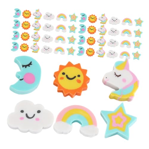 Angoily 180 Stück Mini Radiergummis für Bunte Wolken Einhorn Mond Stern Formen Niedliche Schulbedarf für Mädchen Schüler Partygeschenke Präzise Radieren ohne Rückstände Angoily 180 Stück Mini Radiergummis für Bunte Wolken Einhorn Mond Stern Formen Niedliche Schulbedarf für Mädchen Schüler Partygeschenke Präzise Radieren ohne Rückstände von Angoily