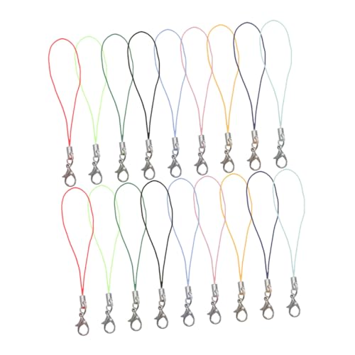 Angoily 180 Stück Teiliges Bunte Lobster-karabiner-handykordeln Langlebige Handycharms mit Schlüsselband für DIY Schmuck Handgelenkschlaufe Praktische Handy-anhänger für Alltag Reisen und Angoily 180 Stück Teiliges Bunte Lobster-karabiner-handykordeln Langlebige Handycharms mit Schlüsselband für DIY Schmuck Handgelenkschlaufe Praktische Handy-anhänger für Alltag Reisen und von Angoily