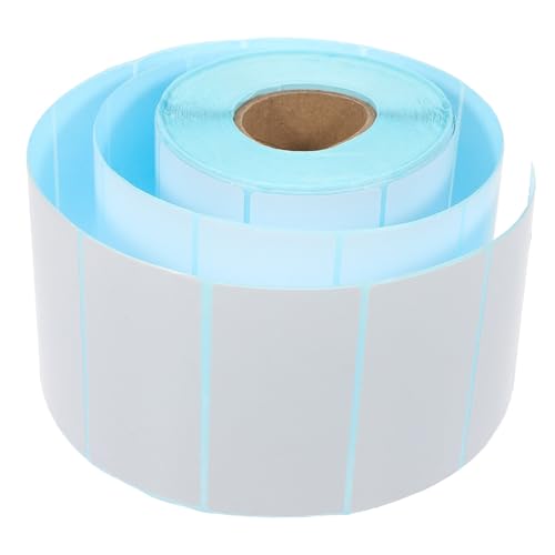 Angoily 1Rolle Barcode Etiketten mit Wasser und Ölbeständig Geeignet für Thermodrucker für Versandetiketten und Bestandsverwaltung von Angoily