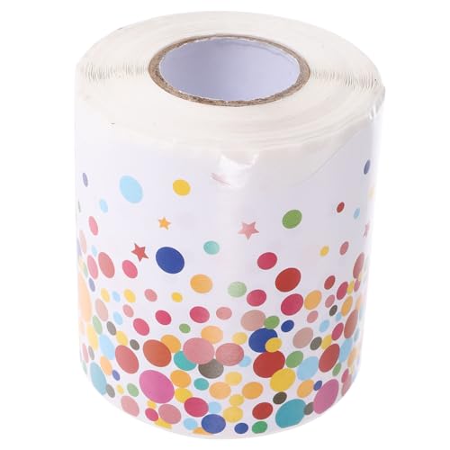 Angoily 1Rolle Cartoon Wellenrandpapier Für Pinnwände Selbstklebender Dekorativer Aufkleber Für Klassenzimmer Büro Und Wohnräume Für Kreative Bastelprojekte Und Lebendige Dekorationen Angoily 1Rolle Cartoon Wellenrandpapier Für Pinnwände Selbstklebender Dekorativer Aufkleber Für Klassenzimmer Büro Und Wohnräume Für Kreative Bastelprojekte Und Lebendige Dekorationen von Angoily