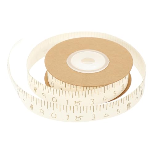 Angoily 1Rolle Dekoratives DIY Band mit Baumwollband für Geschenkverpackungen Leicht und Tragbar für Handwerk und Arrangements Angoily 1Rolle Dekoratives DIY Band mit Baumwollband für Geschenkverpackungen Leicht und Tragbar für Handwerk und Arrangements von Angoily