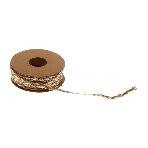 Angoily 1Rolle Geflochtenes Geschenkband Yards Dekorationsband Kontrastfarben für Garten und DIY Projekte von Angoily