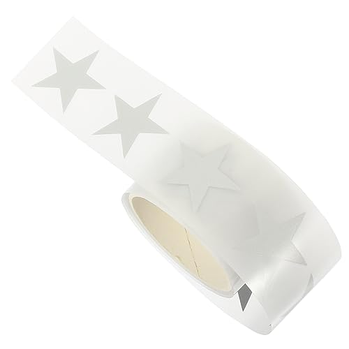 Angoily 1Rolle Reflektierendes Sternen Transferfolie für Kleidung Glänzende Silikonaufkleber für DIY Bastelprojekte für Shirts Jeans Taschen und Mehr Einfach Aufzubügeln Angoily 1Rolle Reflektierendes Sternen Transferfolie für Kleidung Glänzende Silikonaufkleber für DIY Bastelprojekte für Shirts Jeans Taschen und Mehr Einfach Aufzubügeln von Angoily