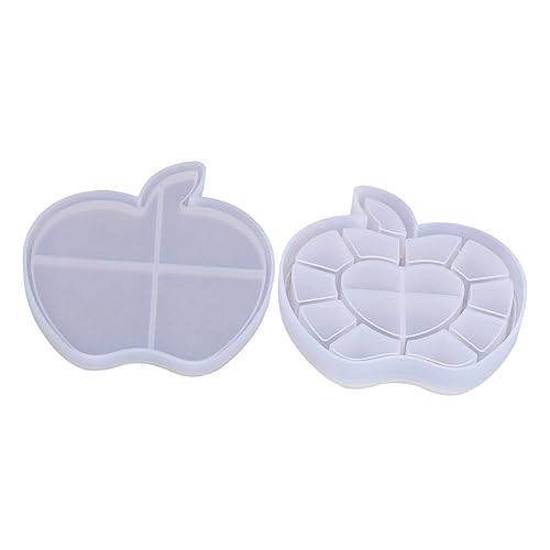 Angoily 1Satz Aufbewahrungsbox Silikonform Set Apfel Form mit DIY Geschenkboxen für Epoxidharz und Bastelprojekte Tragbar und Leicht zu Reinigen Angoily 1Satz Aufbewahrungsbox Silikonform Set Apfel Form mit DIY Geschenkboxen für Epoxidharz und Bastelprojekte Tragbar und Leicht zu Reinigen von Angoily