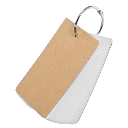 Angoily 1Satz Blanko Karten mit Ring Leere Karteikarten für DIY Lernkarten Notizen Memo und Kreative Projekte Hochwertiges für Schule Büro und Zuhause Angoily 1Satz Blanko Karten mit Ring Leere Karteikarten für DIY Lernkarten Notizen Memo und Kreative Projekte Hochwertiges für Schule Büro und Zuhause von Angoily