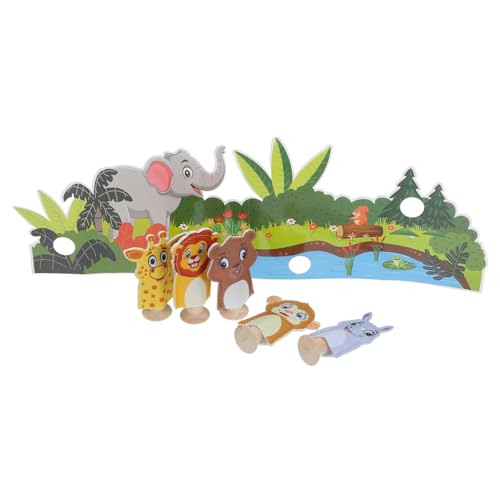 Angoily 1Satz Fingerpuppen Filz für Interaktive Tierhandpuppen mit Wald Hintergrund Kinderspielzeug Kreativität und Hand Auge Koordination Angoily 1Satz Fingerpuppen Filz für Interaktive Tierhandpuppen mit Wald Hintergrund Kinderspielzeug Kreativität und Hand Auge Koordination von Angoily