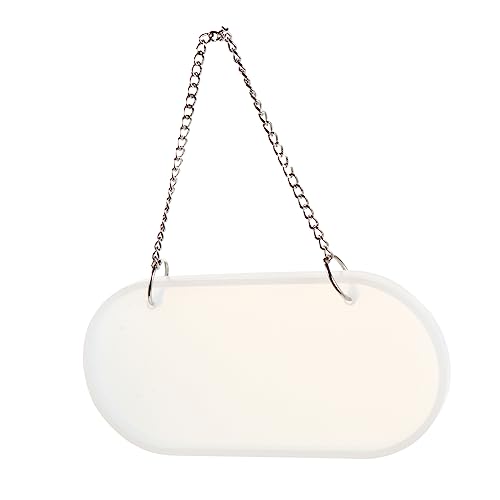 Angoily 1Satz Ovales Silikonformen für DIY Türschilder und Wandaufhängungen Teiliges Silikon für Kunsthandwerk Personalisierbare Designs Gießform von Angoily