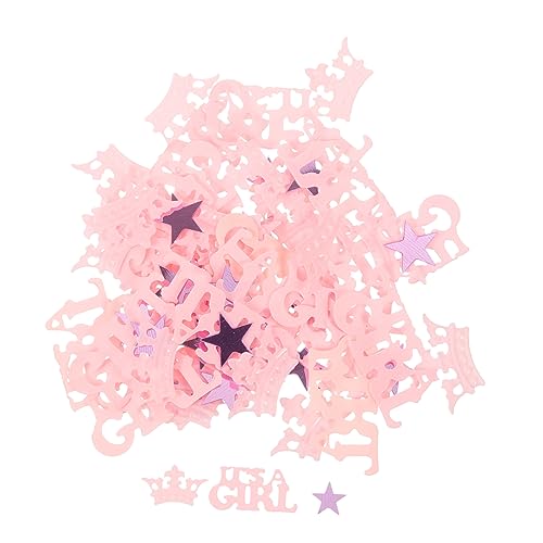 Angoily 1Satz Säuglings Geschlechts Konfetti Girl Tischstreuer Für Babyparty Dekoration Krone Sterne Langlebiges Für Feiern Und Events Vielseitig Einsetzbar Angoily 1Satz Säuglings Geschlechts Konfetti Girl Tischstreuer Für Babyparty Dekoration Krone Sterne Langlebiges Für Feiern Und Events Vielseitig Einsetzbar von Angoily
